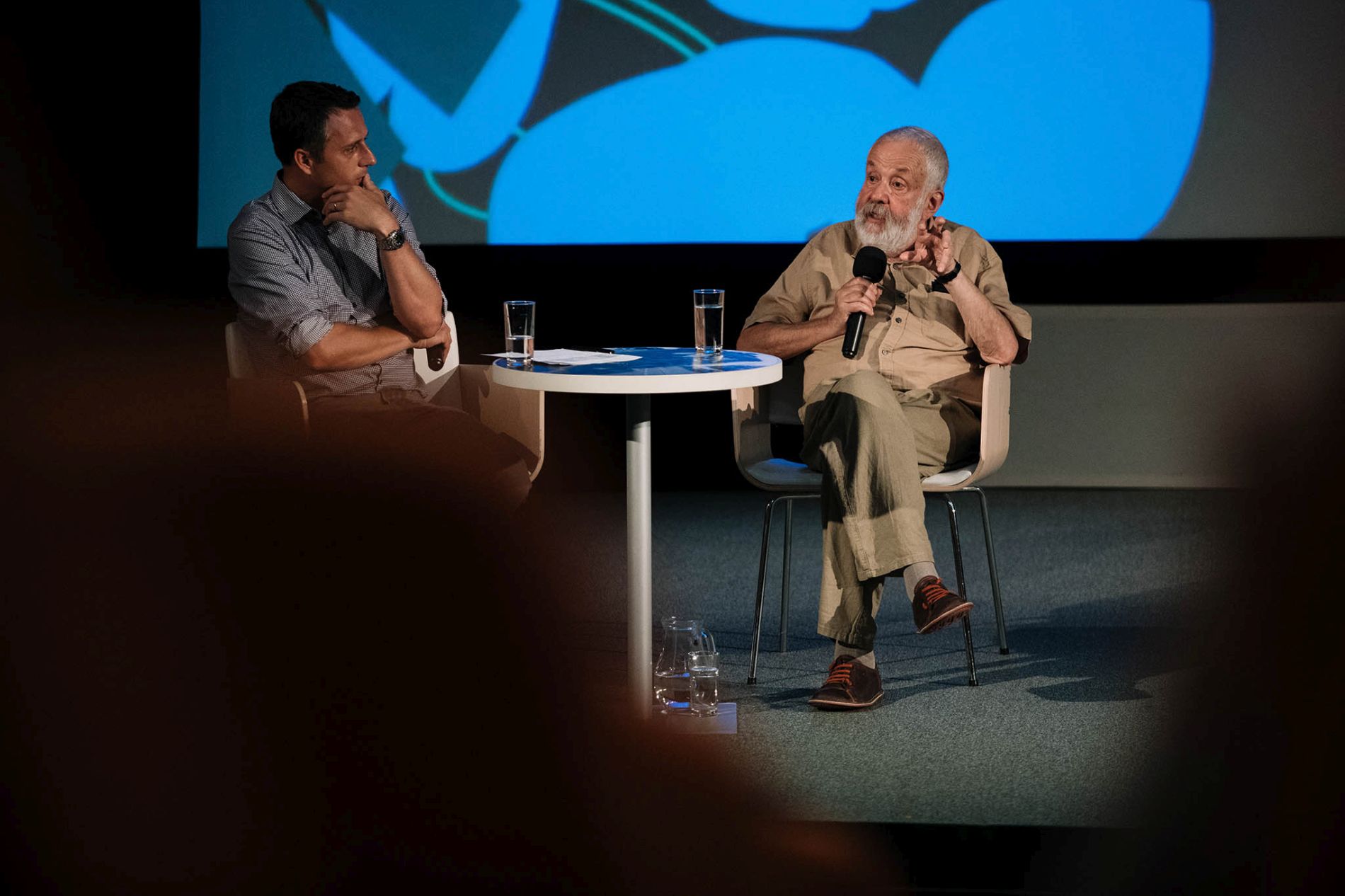 Rehearsals and Narrations with Mike Leigh